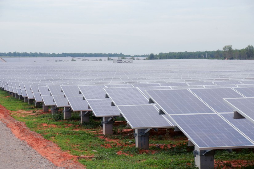Hồng Phong 2 được biết đến là chủ đầu tư dự án Nhà máy điện mặt trời Hồng Phong 1B, công suất 100 MW. Ảnh: Vietracimex