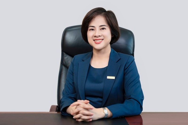 Chân dung tân Chủ tịch HĐQT Eximbank Đỗ Hà Phương. Ảnh: EIB