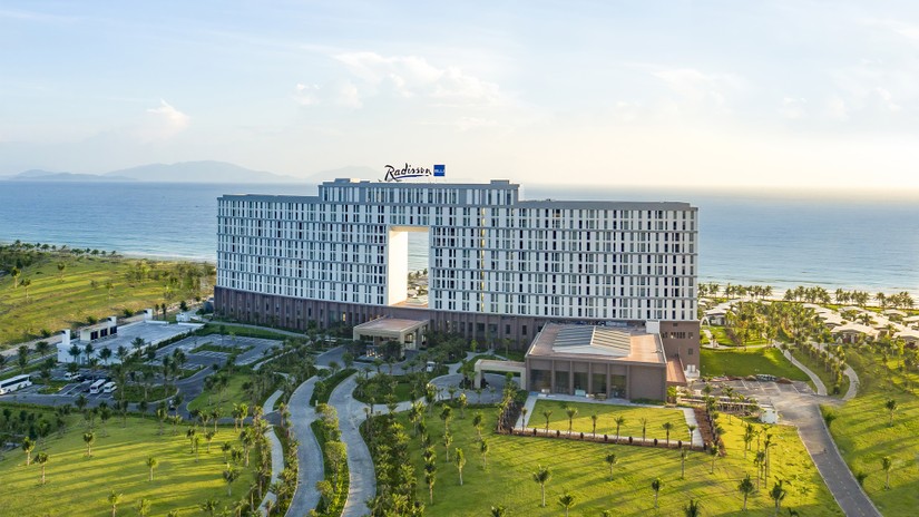 Khu du lịch nghỉ dưỡng Radisson Blu Resort Cam Ranh. Ảnh: Eurowindow Holding