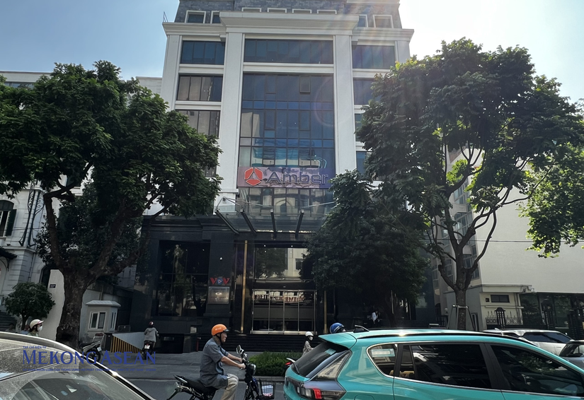 Trụ sở CTCP Quản lý quỹ Amber tại 37 Bà Triệu, Quận Hoàn Kiếm, TP Hà Nội. Ảnh: Minh Phong - Mekong ASEAN