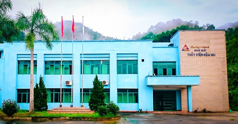 Nhà máy Thủy điện Nậm Mu tại xã Tân Thành, huyện Bắc Quang, tỉnh Hà Giang. Ảnh: HJS