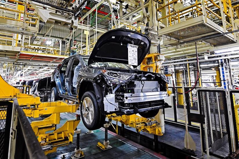 Toyota sẽ tạm dừng 5 nhà máy sản xuất tại Bắc Mỹ vì thiếu chip