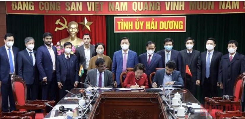 Hải Dương xây dựng Công viên dược phẩm Việt-Ấn. Nguồn: Báo Nhân dân.