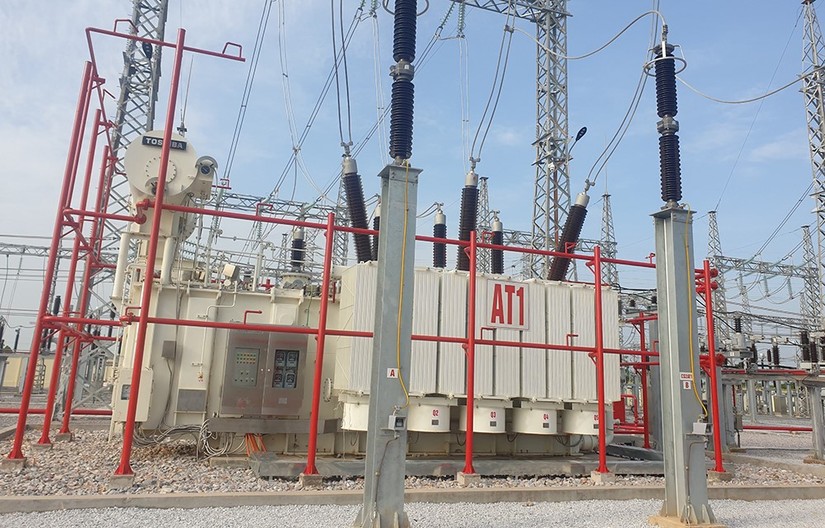 Quảng Ninh hoàn thành đóng điện Trạm biến áp 220 kV Yên Hưng và đấu nối. Nguồn: VGP.