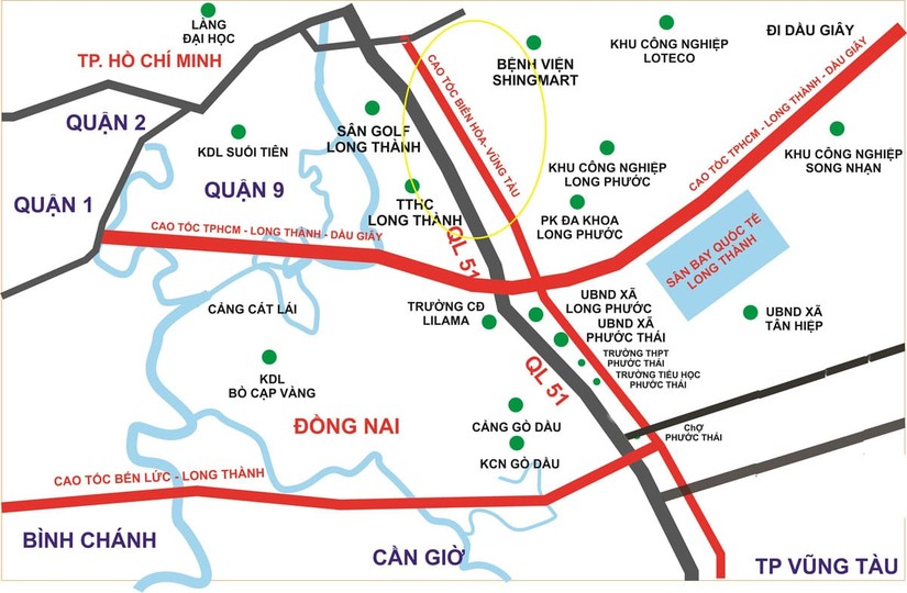 Giải phóng mặt bằng cho dự án thành phần 3 cao tốc Biên Hòa – Vũng Tàu. Nguồn: Báo Đấu thầu.