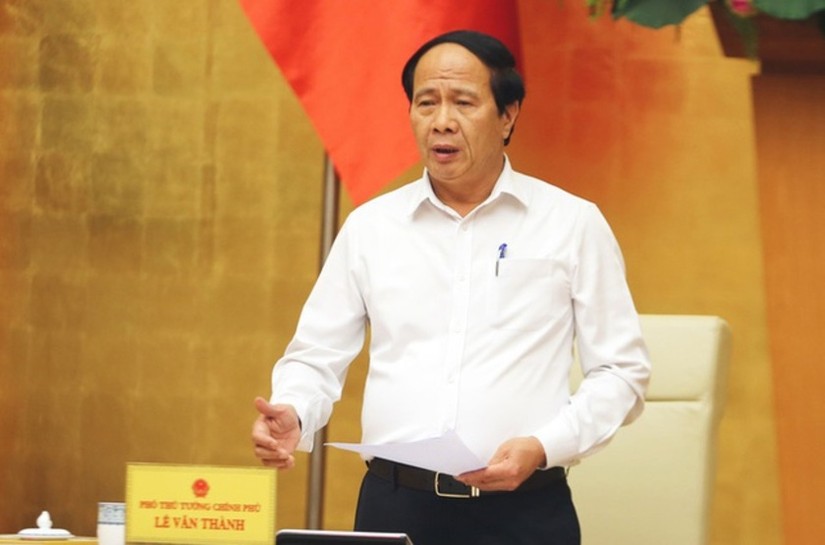 Phó Thủ tướng Chính phủ Lê Văn Thành là Trưởng Ban Chỉ đạo tổng kết thi hành Luật Đất đai và xây dựng dự án Luật Đất đai (sửa đổi). Nguồn: VGP.