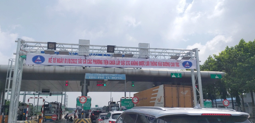 Vận hành thu phí không dừng cao tốc TP HCM – Long Thành – Dầu Giây từ 26/7. Nguồn: VEC.