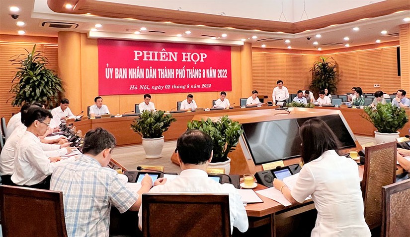 UBND TP Hà Nội họp bàn kế hoạch triển khai dự án Vành đai 4. 