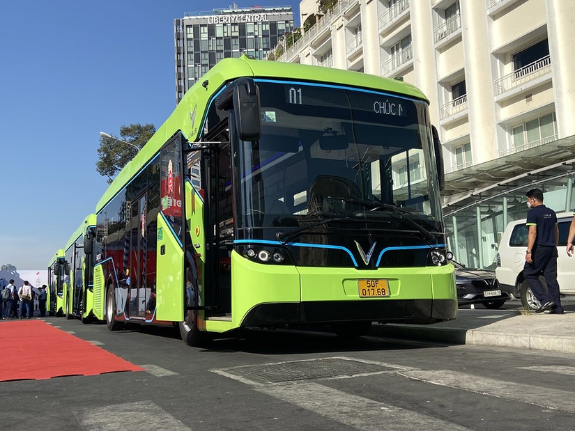TP HCM: Đề xuất dùng xe điện cho tuyến buýt nhanh BRT đầu tiên của thành phố. Nguồn: Saigontimes.