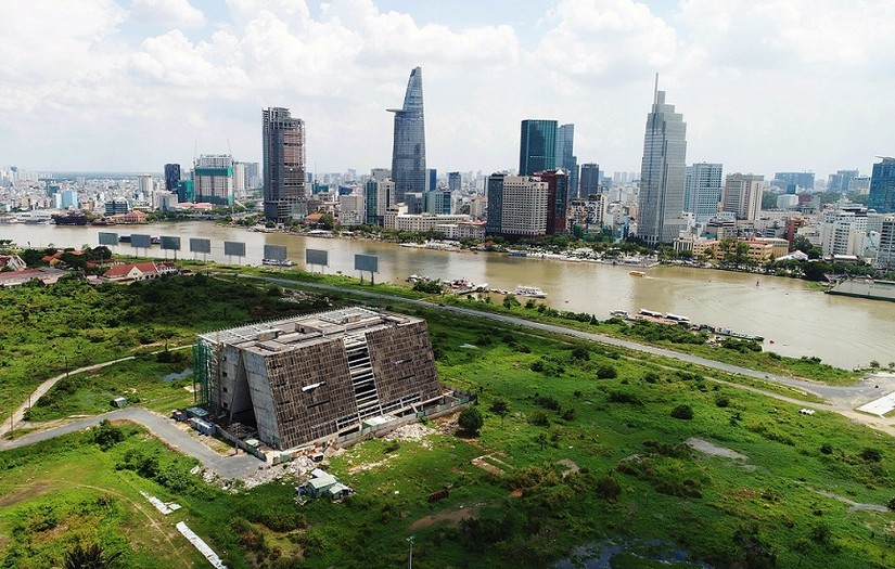 TP HCM tạm dừng dự án nhà hát hơn 1.500 tỉ ở Thủ Thiêm. Nguồn: Saigontimes.