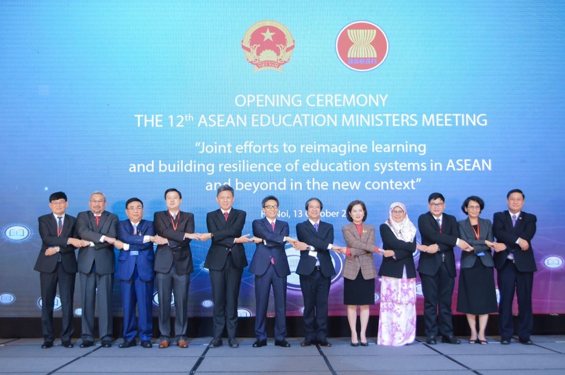 Khai mạc Hội nghị Bộ trưởng Giáo dục ASEAN lần thứ 12 tại Hà Nội. Nguồn: Bộ Giáo dục và Đào tạo.
