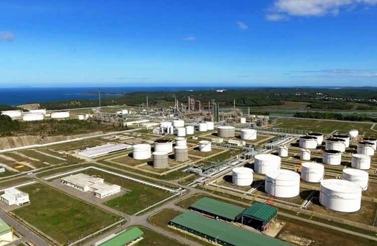 Nhà máy lọc dầu Dung Quất tiếp tục tăng công suất lên 112%. Nguồn: BSR.