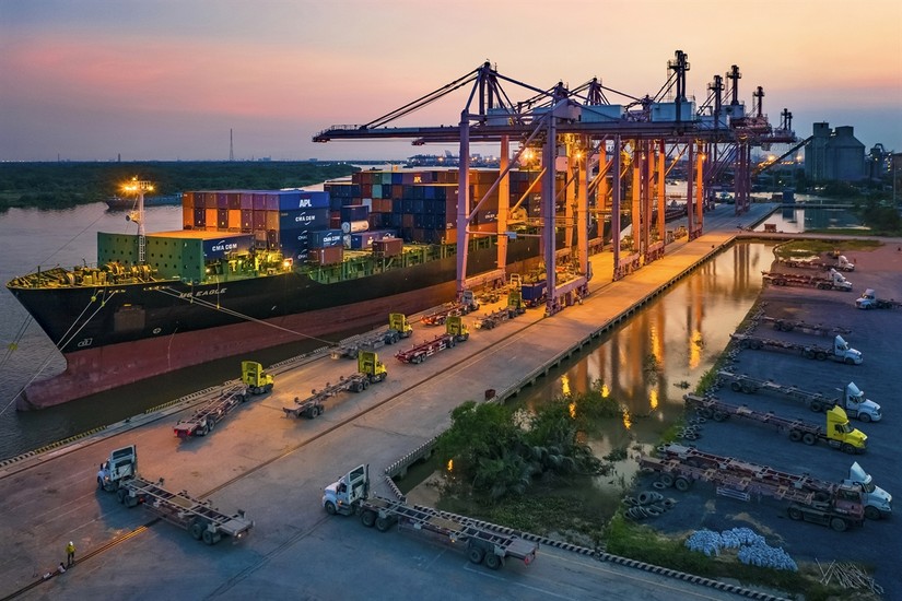 Việt Nam đặt mục tiêu trung tâm logistics, trung chuyển hàng hóa toàn cầu. Nguồn: Mekong Logistics.