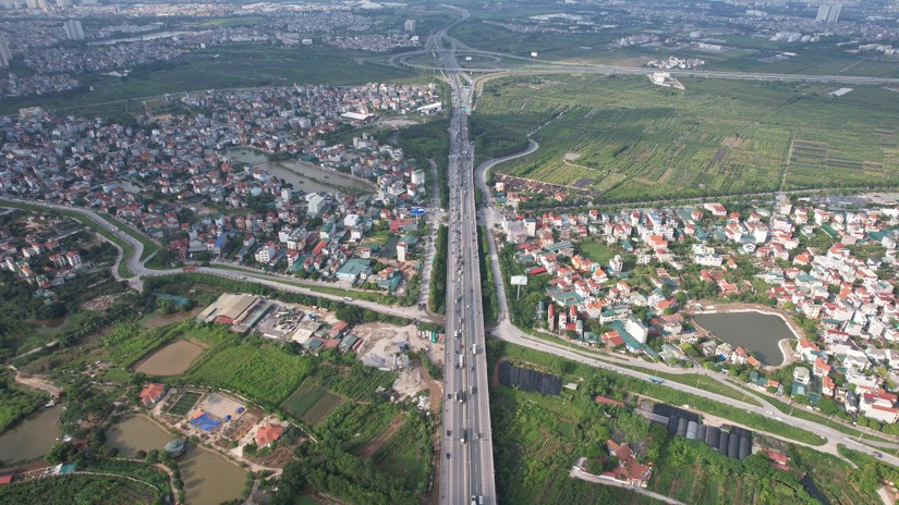 Hà Nội sẽ có 2 thành phố trực thuộc và 3 trục phát triển chính.