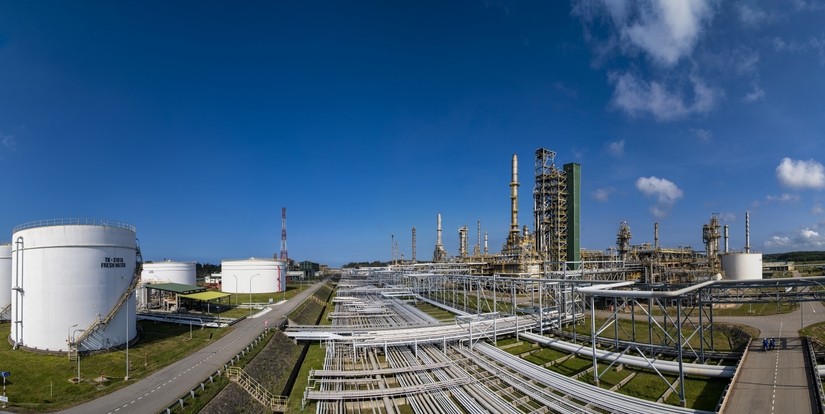 Nhà máy lọc dầu Dung Quất. Nguồn: PVN.