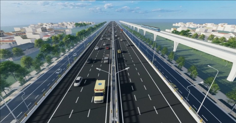 Hà Nội dự kiến khởi công đường Vành đai 4 tại 4 địa điểm vào ngày 30/6.