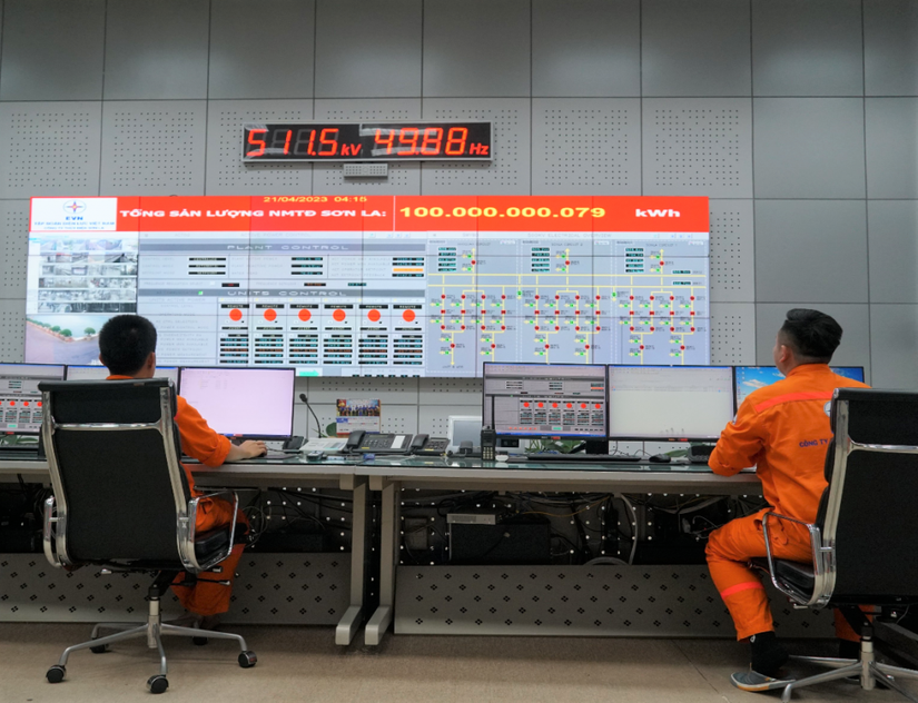 Nhà máy Thủy điện Sơn La cán mốc sản lượng 100 tỷ kWh. Nguồn: VGP.