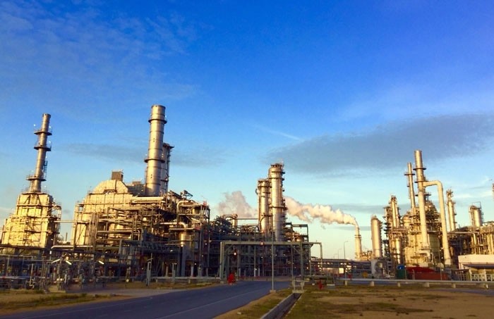 Nhà máy lọc dầu Nghi Sơn. Nguồn: Petrovietnam.