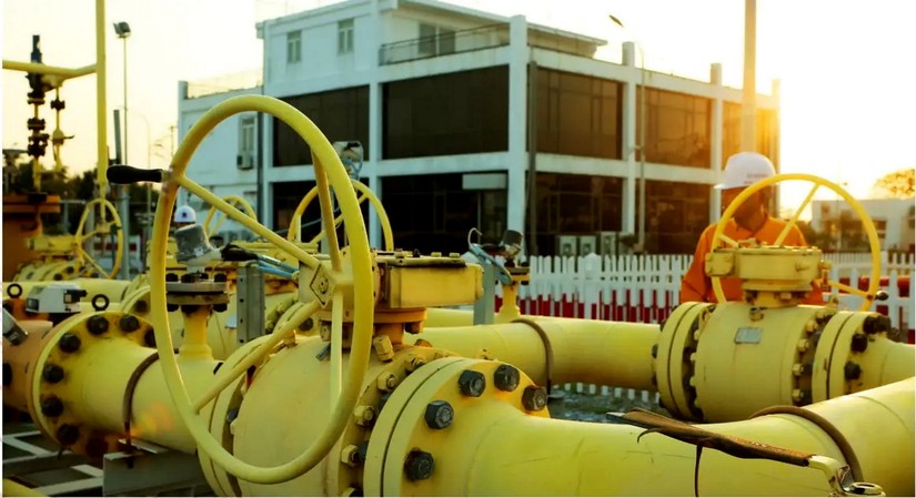 . Hệ thống phân phối khí thấp áp Tiền Hải – Thái Bình. Nguồn: PV GAS.
