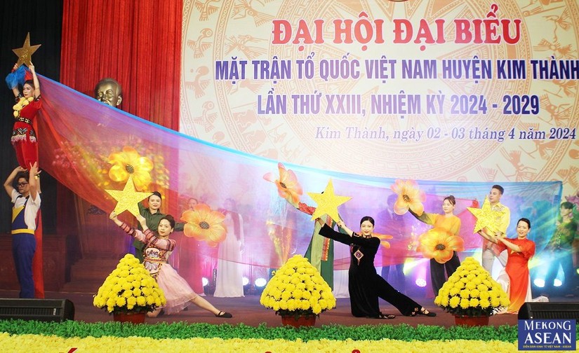 MTTQ huyện Kim Thành tổ chức đại hội điểm của tỉnh Hải Dương