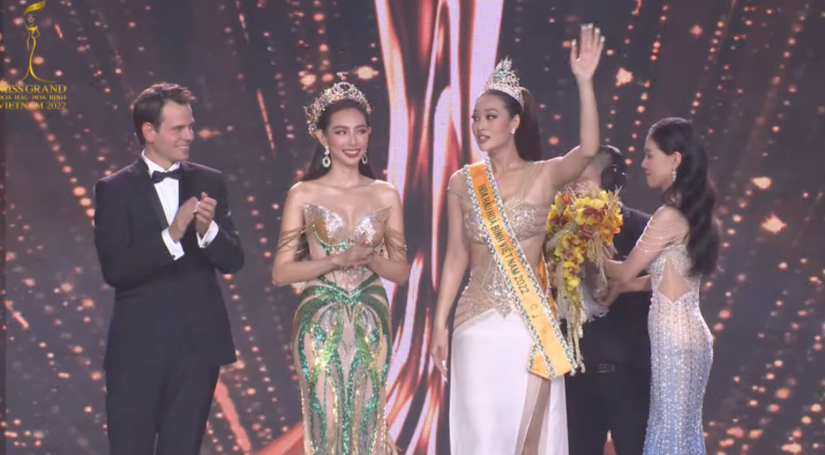 Tân Hoa hậu Hoà bình Việt Nam 2022 gọi tên Đoàn Thiên Ân (Ảnh: Miss Grand)