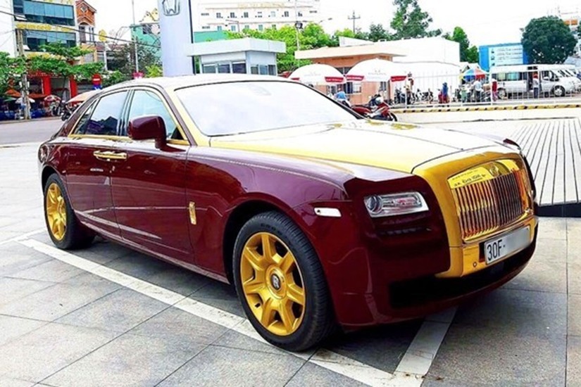 Siêu xe Rolls-Royce Ghost của ông Trịnh Văn Quyết đấu giá thất bại lần 2