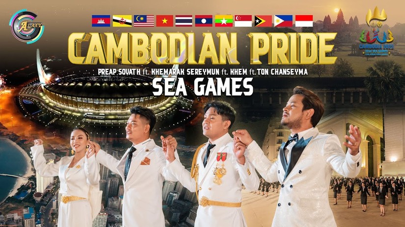 Campuchia đã xuất sắc truyền bá những hình ảnh đẹp của nước nhà trong MV chính thức của SEA Games 32.