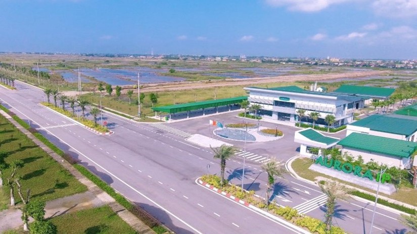 Khu công nghiệp dệt may Rạng Đông tại Nghĩa Hưng, Nam Định. Ảnh minh hoạ