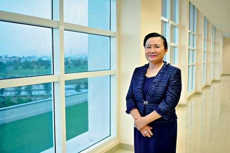 Bà Trần Thị Lâm là một trong những cổ đông đầu tiên góp vốn và xây dựng Vietbank từ những ngày đầu thành lập.