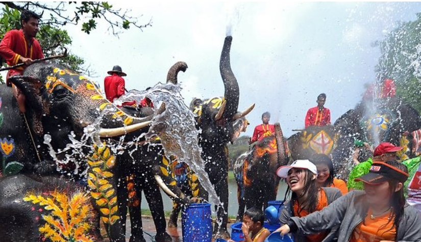 Tết cổ truyền Songkran của Thái Lan sẽ kéo dài từ ngày 12 đến 16/4