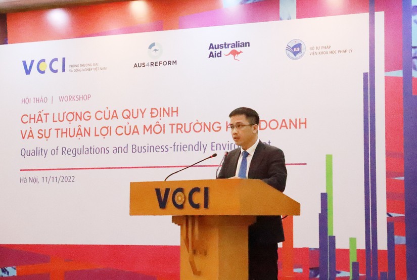 Ông Đậu Anh Tuấn, Phó Tổng thư ký – Trưởng Ban Pháp chế VCCI. 