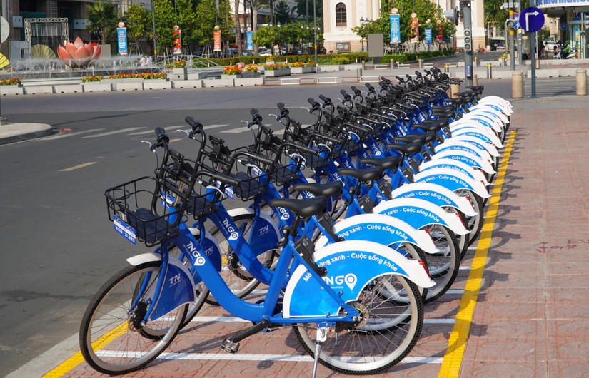 Hà Nội thí điểm dịch vụ xe đạp công cộng giá rẻ tại nội thành