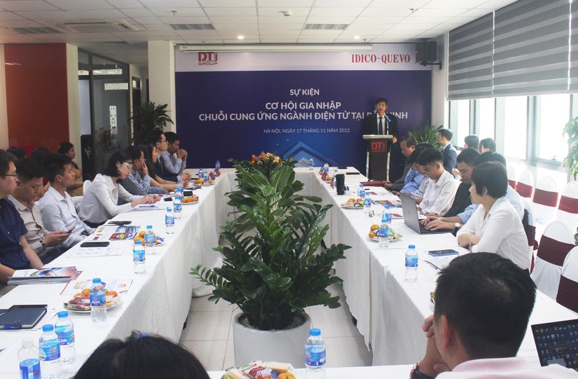 Sự kiện "Gia nhập chuỗi cung ứng ngành điện tử tại Bắc Ninh".