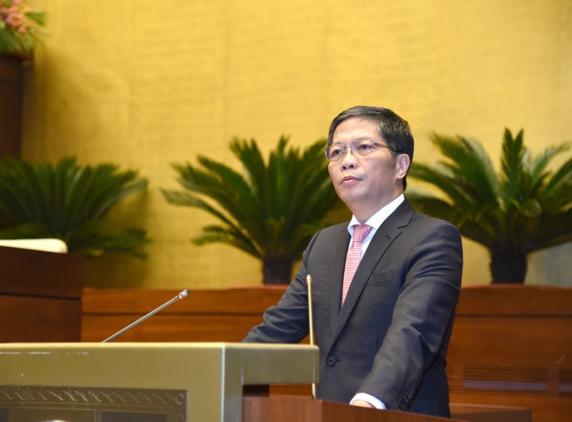 Trưởng Ban Kinh tế Trung ương Trần Tuấn Anh phát biểu tại hội nghị.
