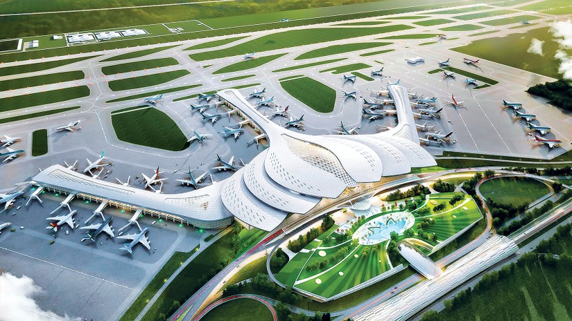 Phối cảnh sân bay quốc tế Long Thành.