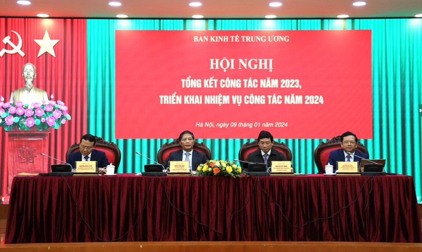 Hội nghị Tổng kết công tác năm 2023, triển khai nhiệm vụ năm 2024 của Ban Kinh tế Trung ương.