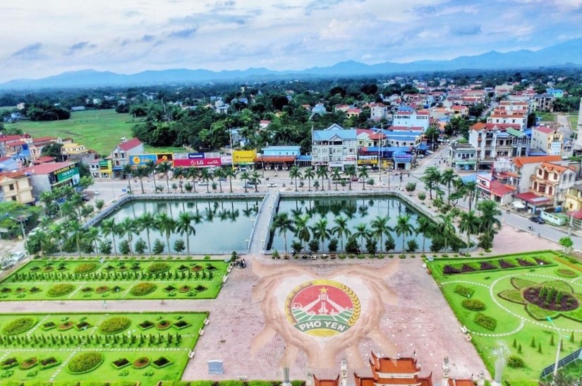 Thành phố Phổ Yên, Thái Nguyên. Ảnh: Thainguyen.gov.