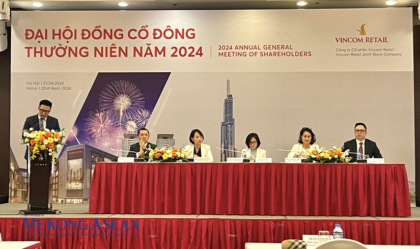 ĐHĐCĐ thường niên Vincom Retail năm 2024. Ảnh: Thảo Ngân - Mekong ASEAN.