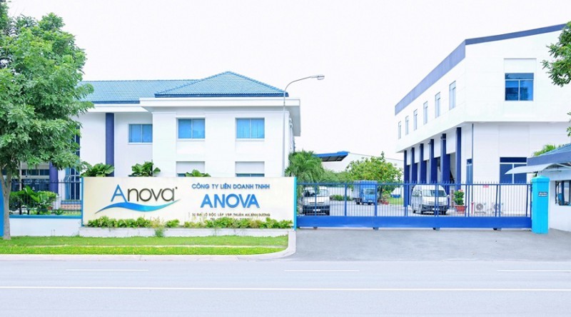 Trụ sở Công ty TNHH Liên doanh Anova tại Bình Dương