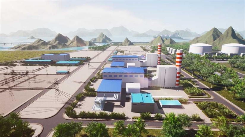Phối cảnh dự án nhà máy Điện khí LNG Quảng Ninh
