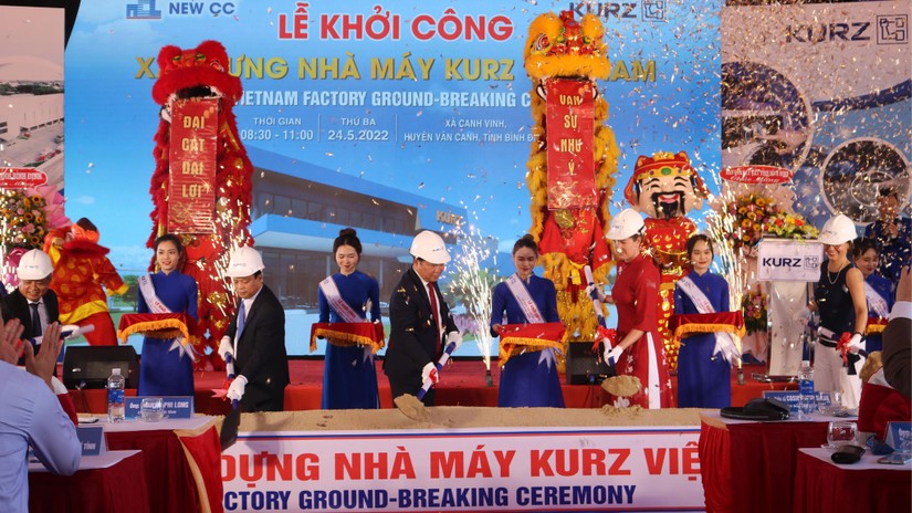 Lễ khởi công xây dựng Nhà máy Kurz Việt Nam tại KCN Becamex VSIP Bình Định