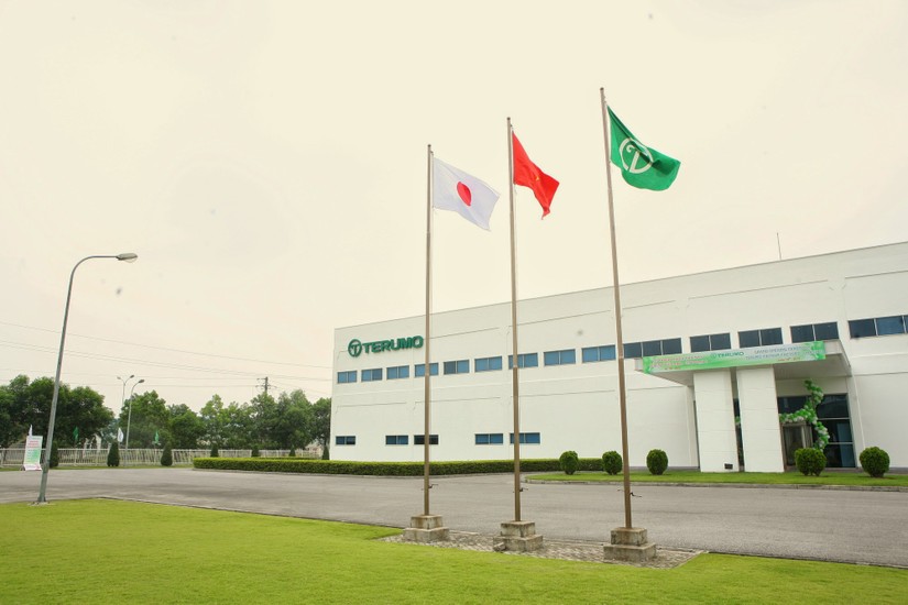 Nhà máy sản xuất thiết bị y tế Terumo Việt Nam tại Khu công nghiệp Quang Minh, Hà Nội.