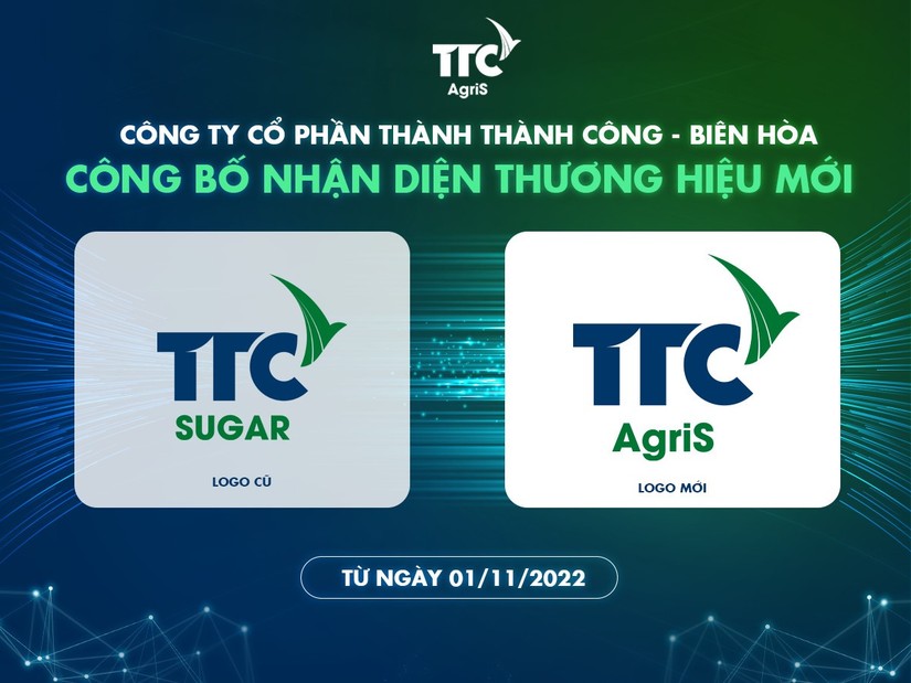 TTC AgriS chính thức công bố nhận diện thương hiệu mới vào ngày 1/11/2022
