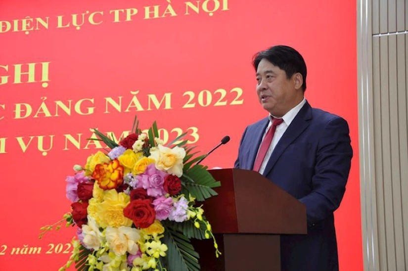 Ông Nguyễn Anh Tuấn, tân Tổng Giám đốc Tập đoàn Điện lực Việt Nam. Ảnh: EVN Hà Nội