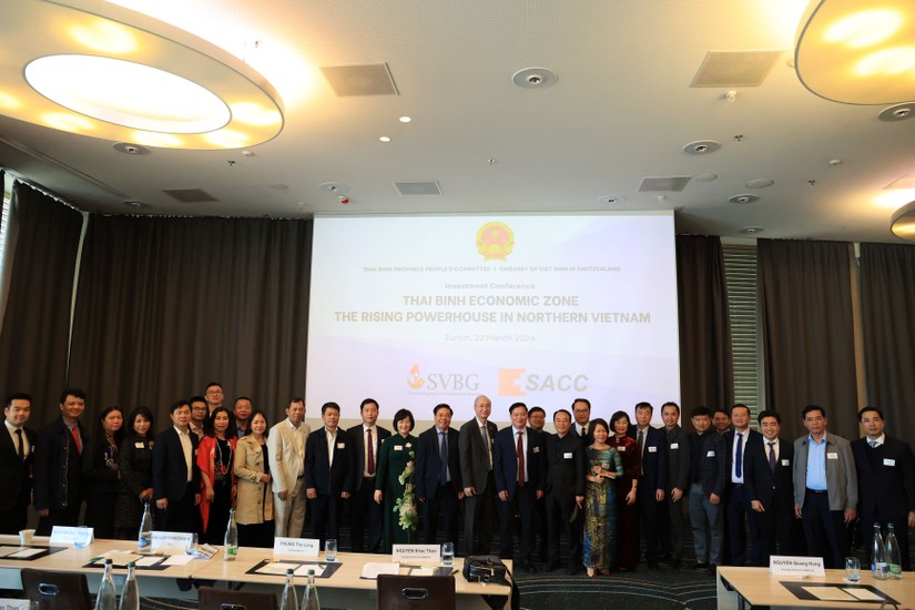 Hội thảo “Khu kinh tế Thái Bình – Vệ tinh kinh tế đang lên tại miền Bắc Việt Nam" tổ chức tại TP Zurich, Thụy Sĩ