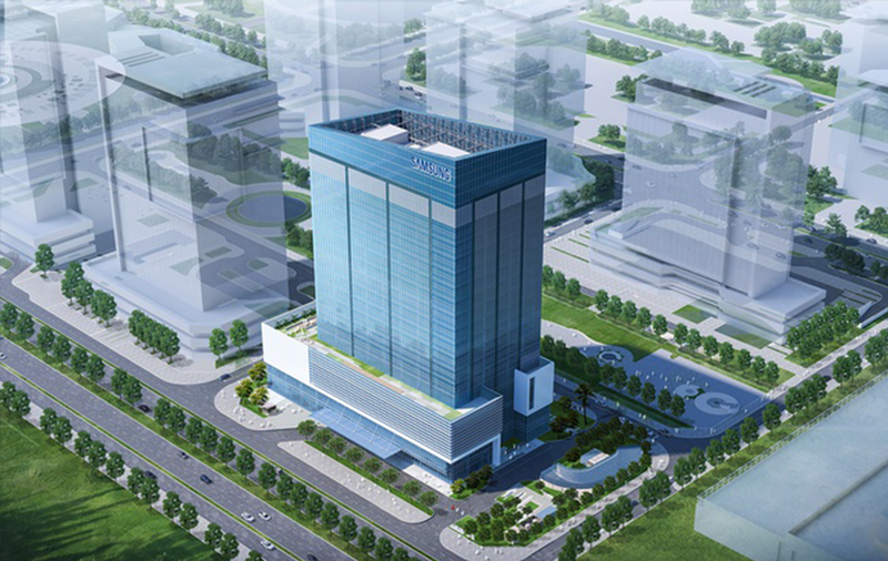  Phối cảnh trung tâm R&D 220 triệu USD của Samsung. 
