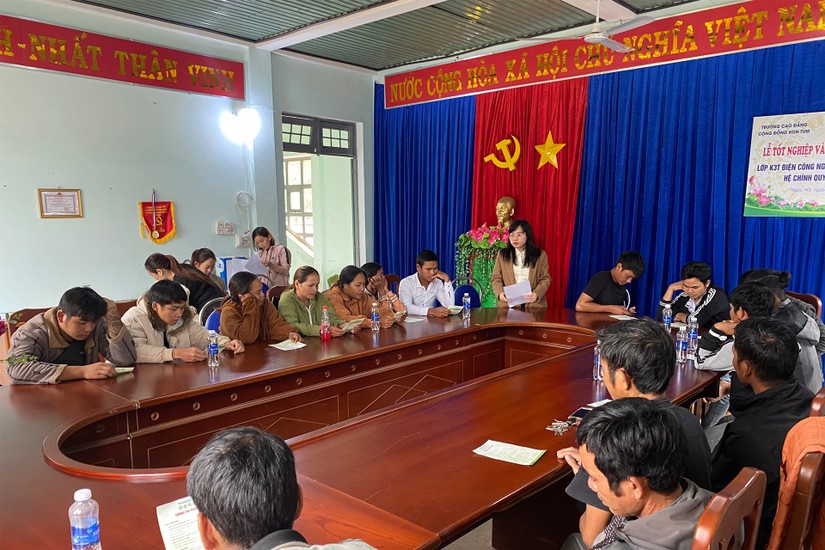 Thaco Agri tổ chức hướng nghiệp tư vấn, đào tạo sơ cấp nghề cho người lao động tỉnh Kon Tum