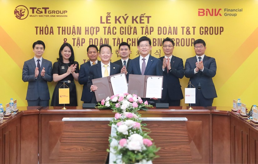T&T Group hợp tác với Tập đoàn Tài chính hàng đầu Hàn Quốc BNK