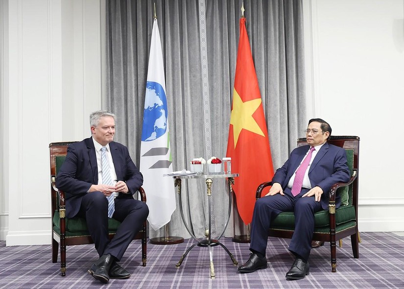 Thủ tướng Phạm Minh Chính đã tiếp ông Mathias Cormann, Tổng Thư ký Tổ chức Hợp tác và Phát triển Kinh tế (OECD)
