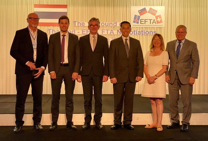 Khối EFTA châu Âu và Thái Lan đang đàm phán Hiệp định thương mại tự do mới